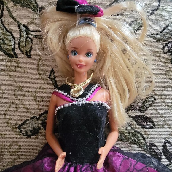 Vintage AMETHYST AURA BARBIE from the JEWEL ESSENCE Collection by BOB MACKIE - Picture 3 of 6